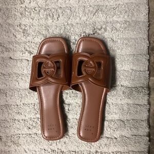 Target brown slides